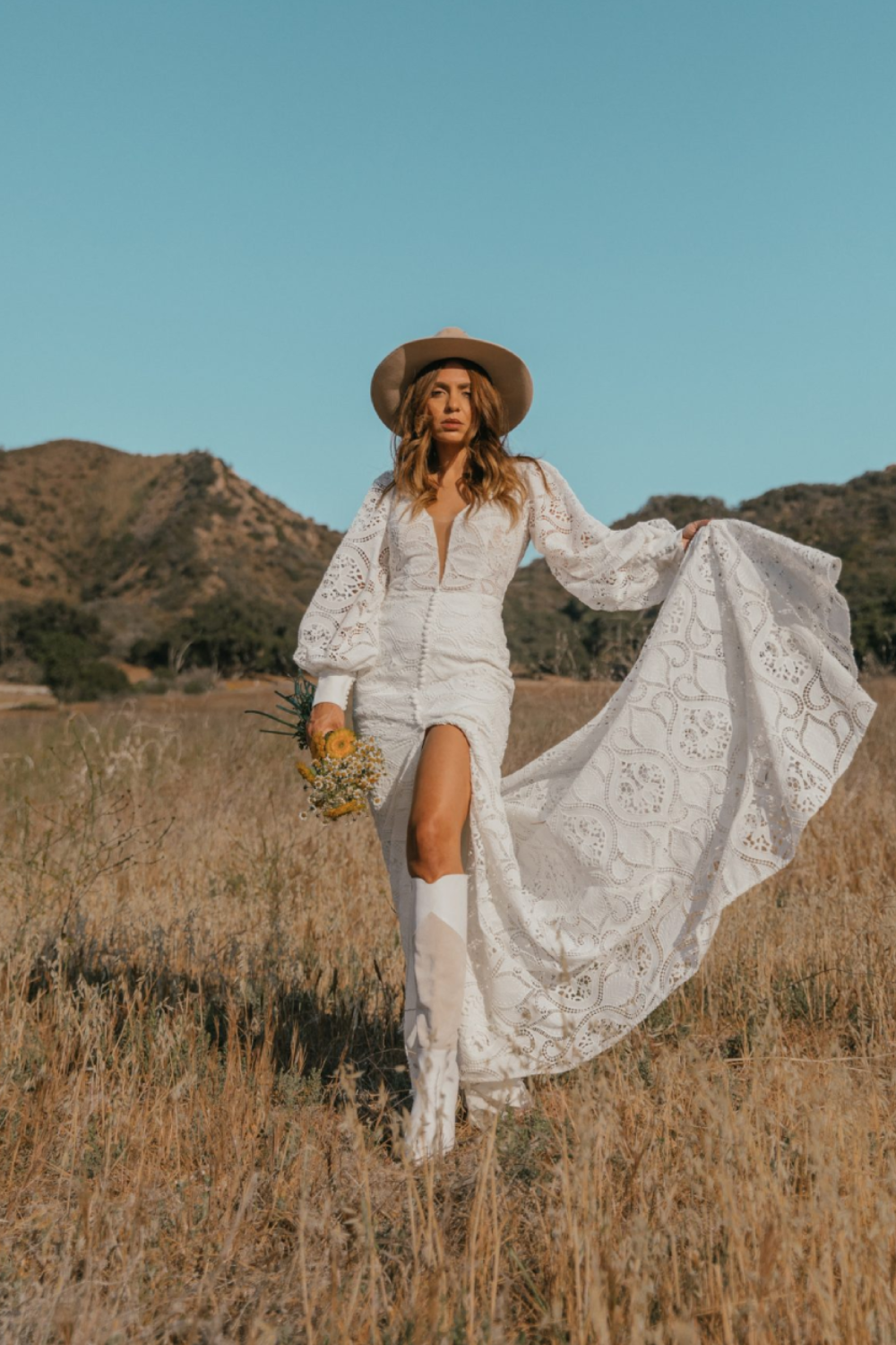 Bridal Gowns for Your Boho Wedding Image