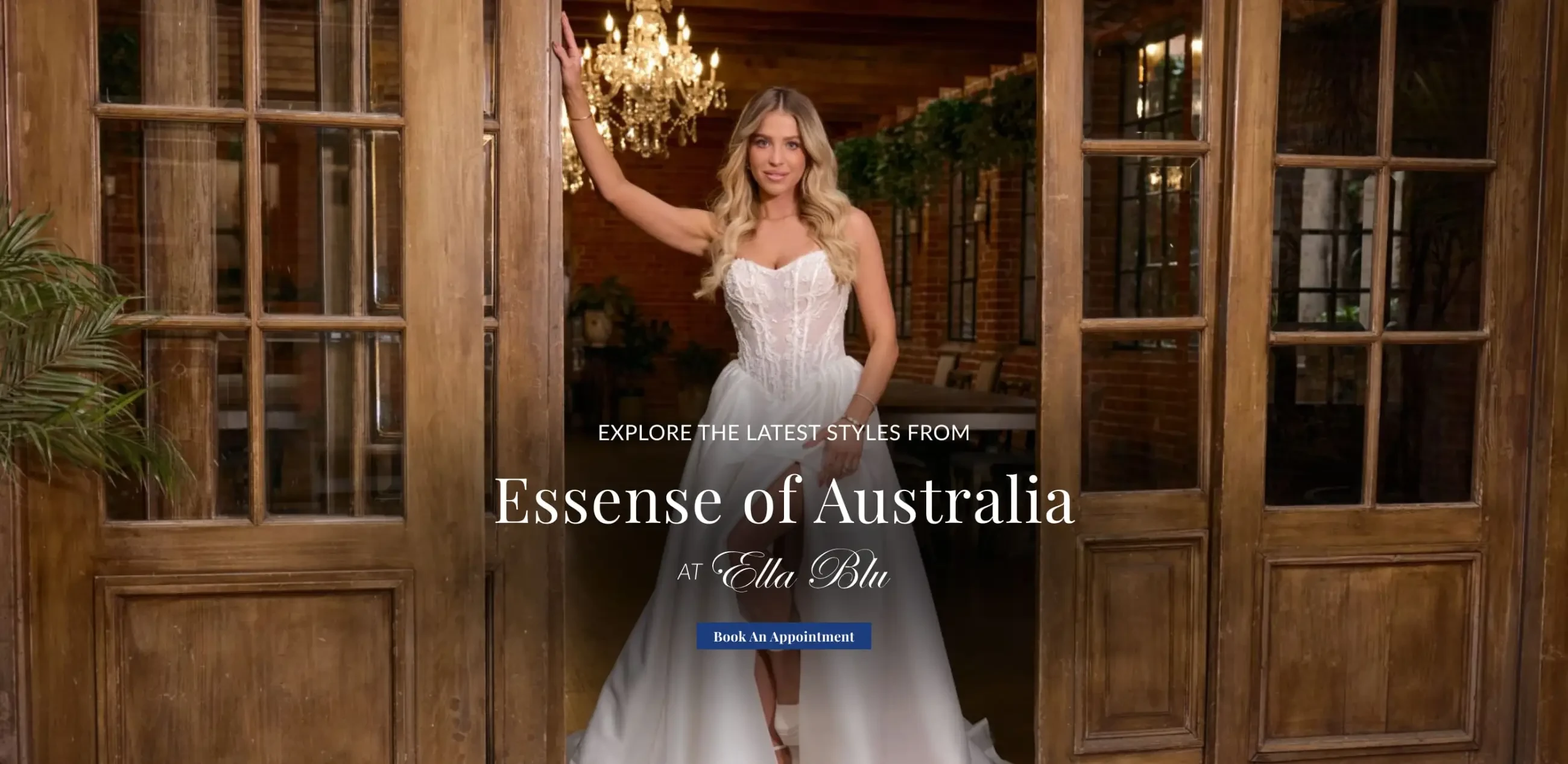 Essense of Australia wedding dresses at Ella Blu Bridal